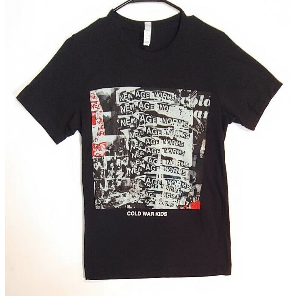 Cold War Kids - New Age Norms T-Shirt Black 2-Sided Size: Small
